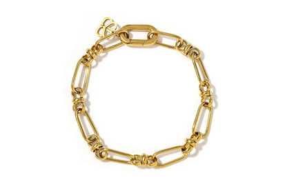 Eleni Gold Oval Chunky Chain Bracelet