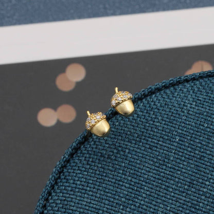 'STOCKING' Christmas Nuts Earrings