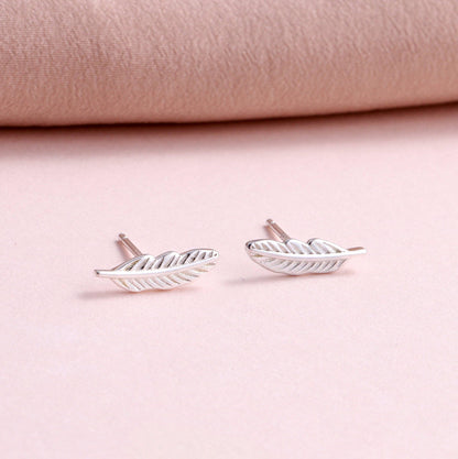 WISDOM feather earrings