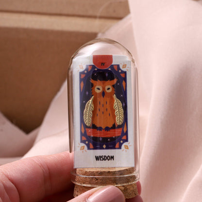 WISDOM feather earrings