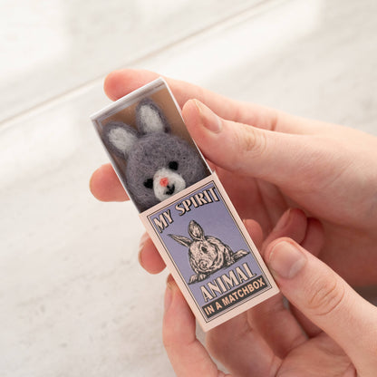 Rabbit Spirit Animal In A Matchbox