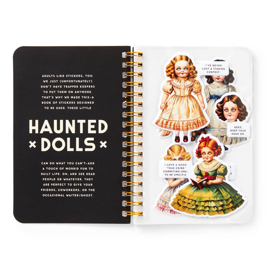 Haunted Dolls Sticker Book (Sticker Book or Pack)