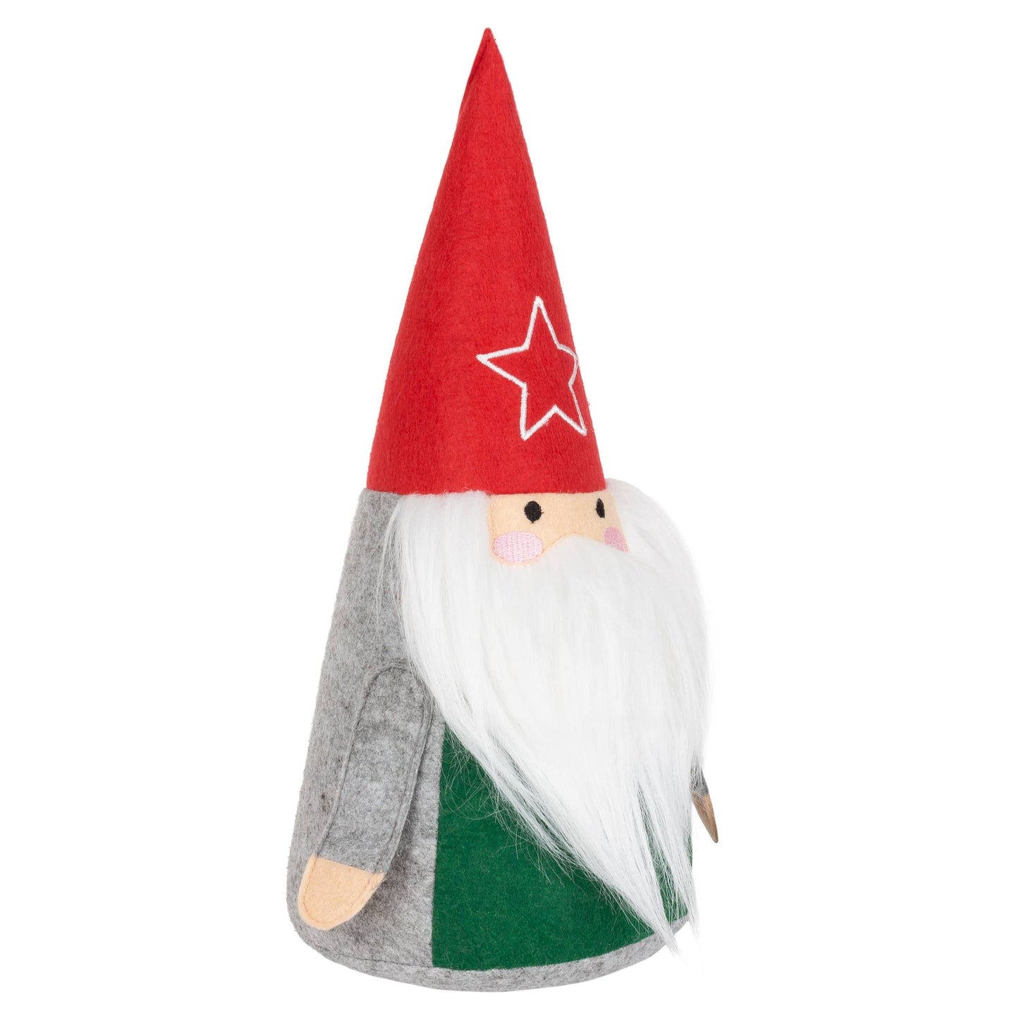 Scandi Santa Festive Door Stop Red