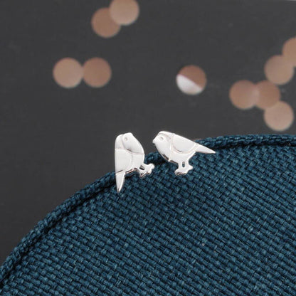 'MERRY CHRISTMAS' Robin earrings