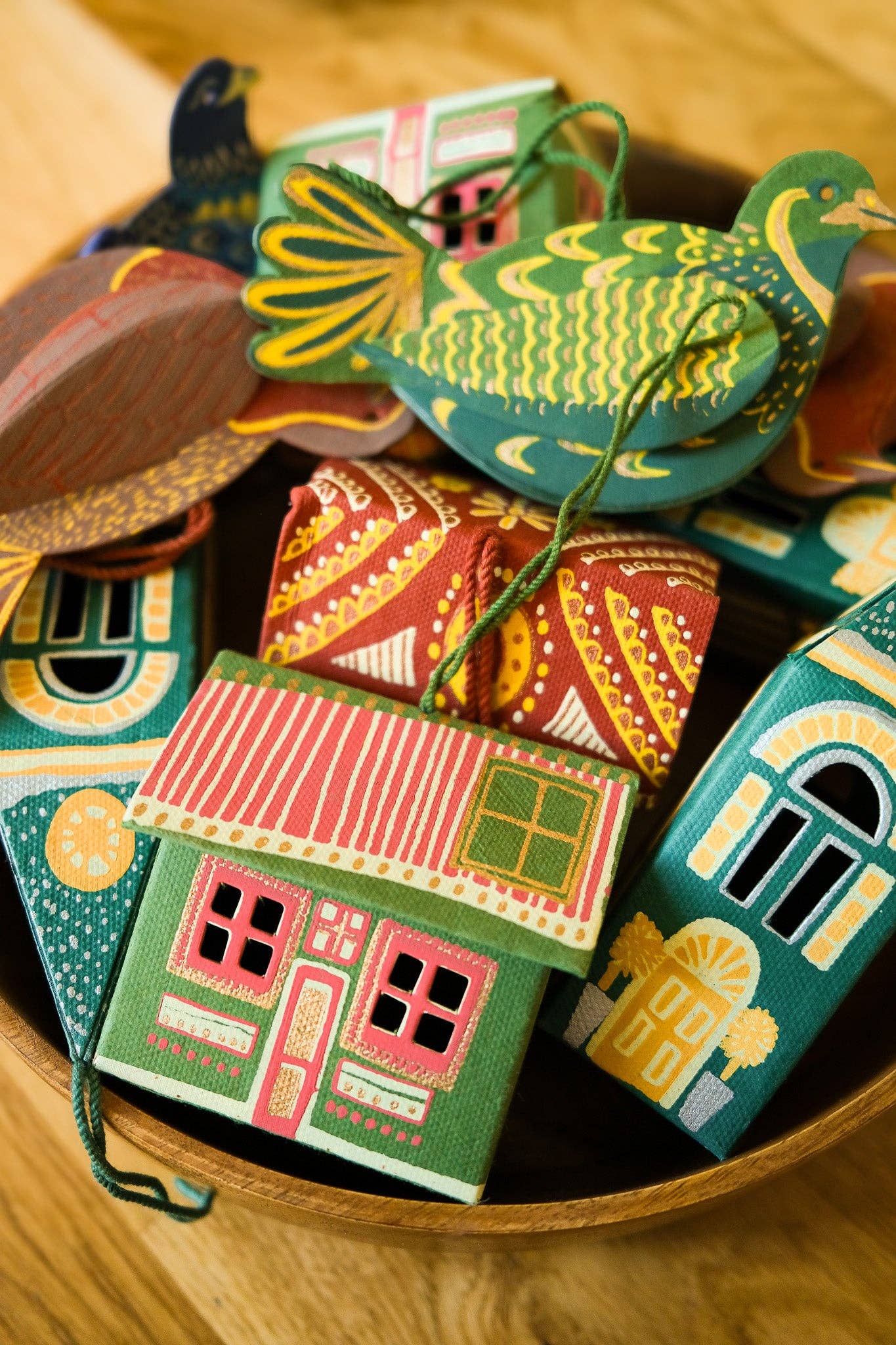 Scottish Bothy Screen-Printed Board Decoration