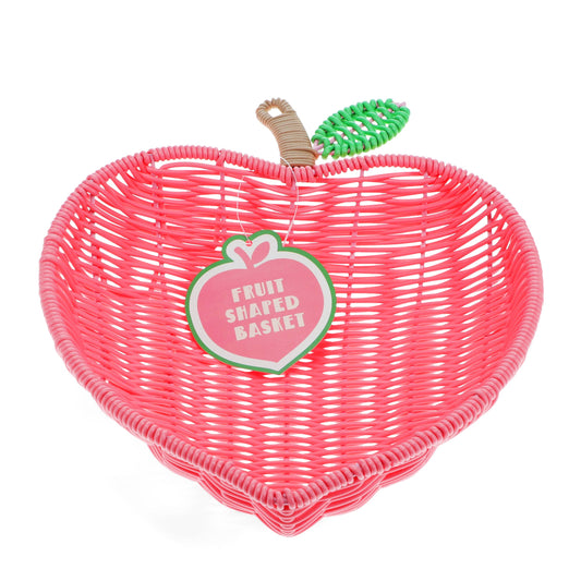 Summer fruit woven basket - Strawberry