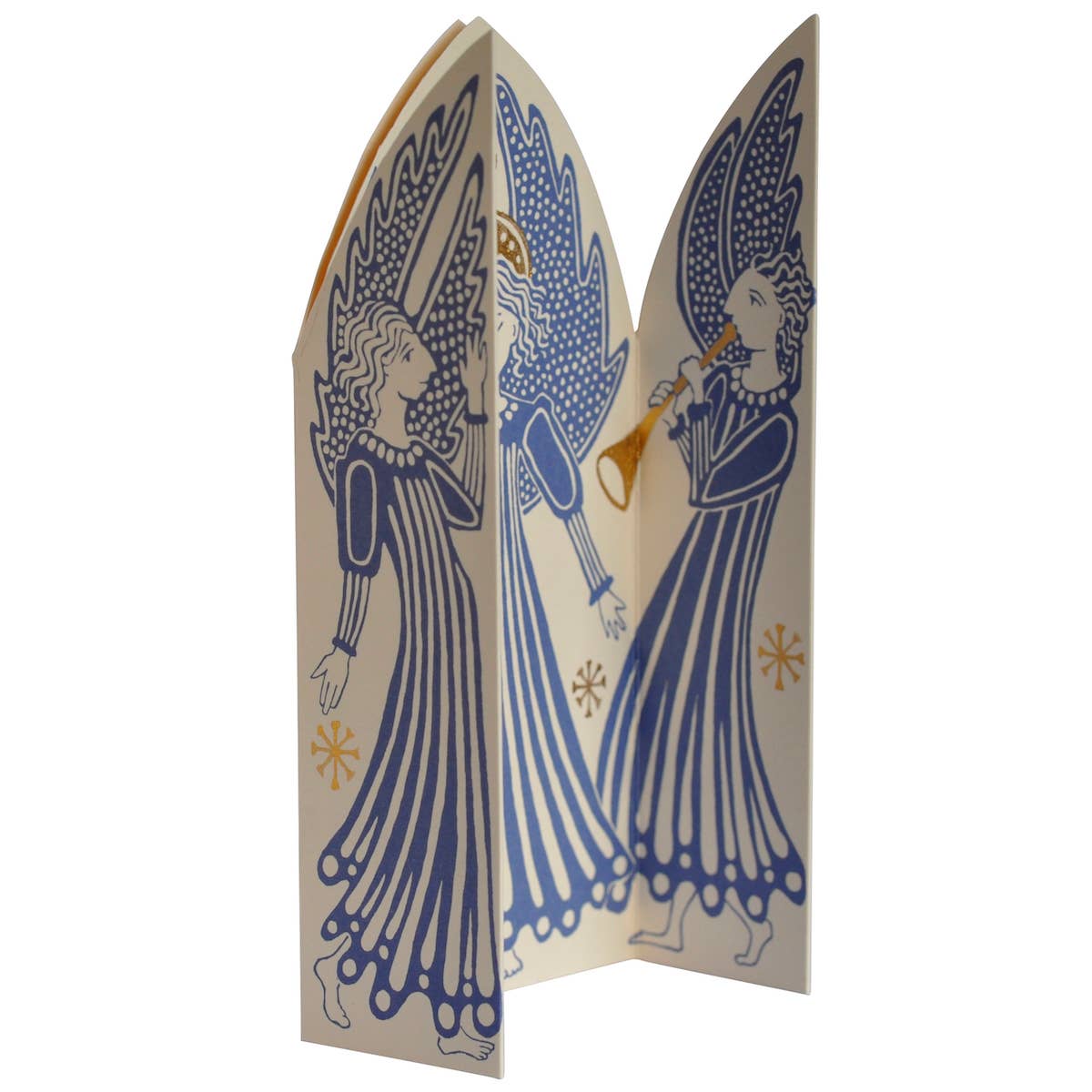 Extra Special Choir of Angels Triptych Card