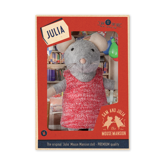 Kids Plush Toy - Mouse Julia (12cm)
