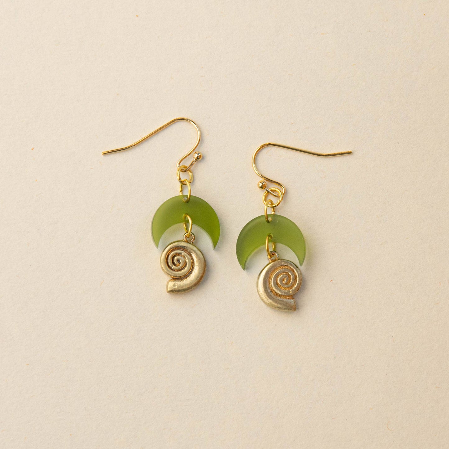 Fossil Drop Earrings