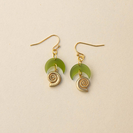 Fossil Drop Earrings