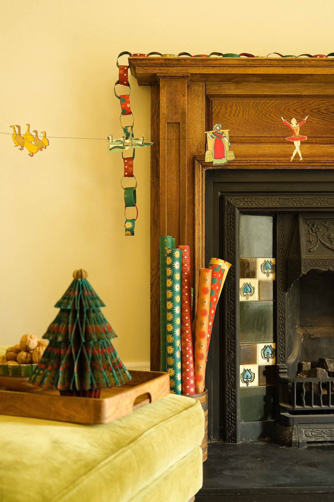 12 Days of Christmas Sewn Garland