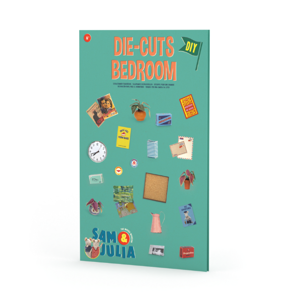 Kids DIY - Die-Cuts Bedroom - The Mouse Mansion