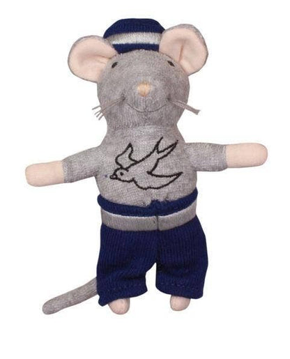 Kids Plush Toy - Mouse Grandpa Sailor (12cm)