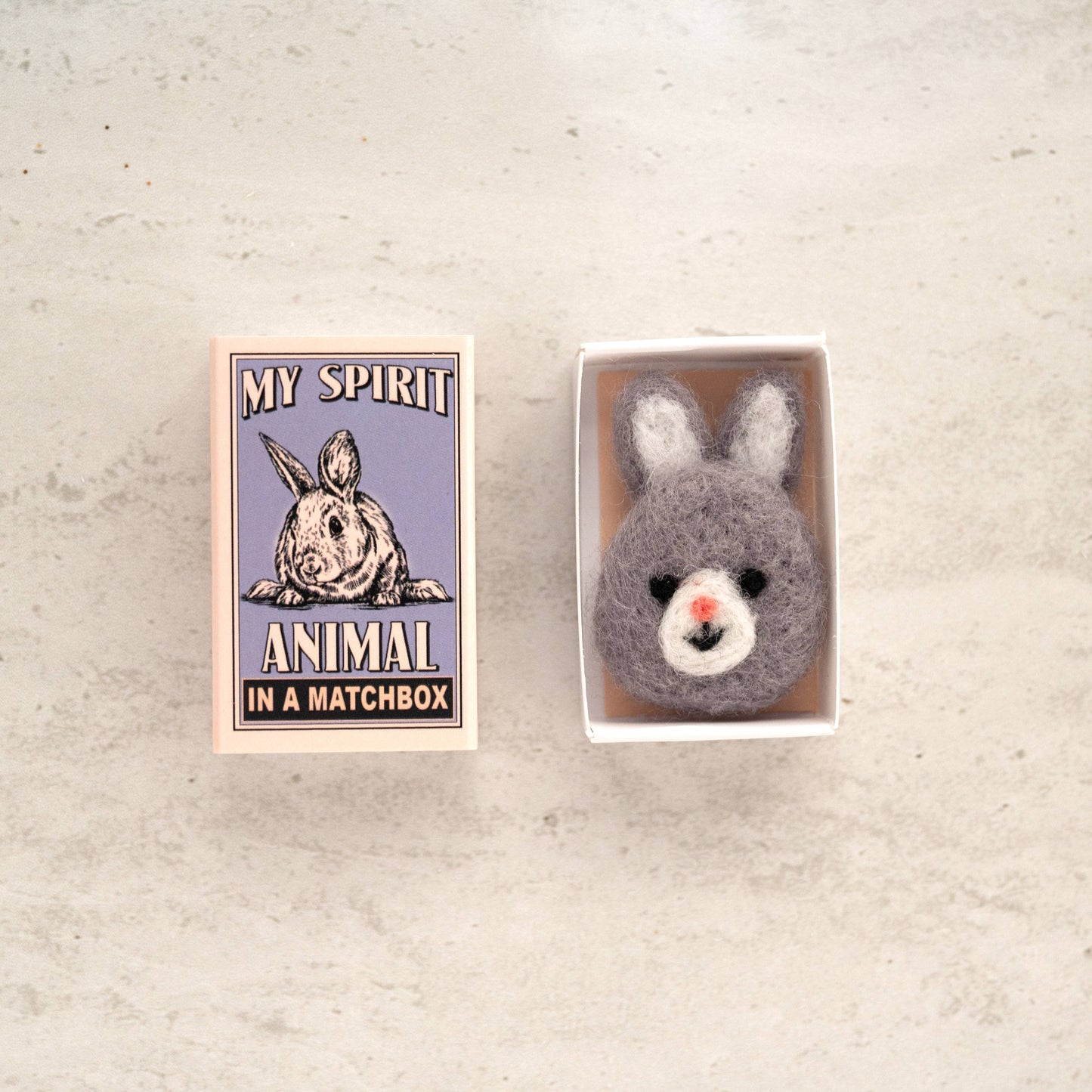 Rabbit Spirit Animal In A Matchbox