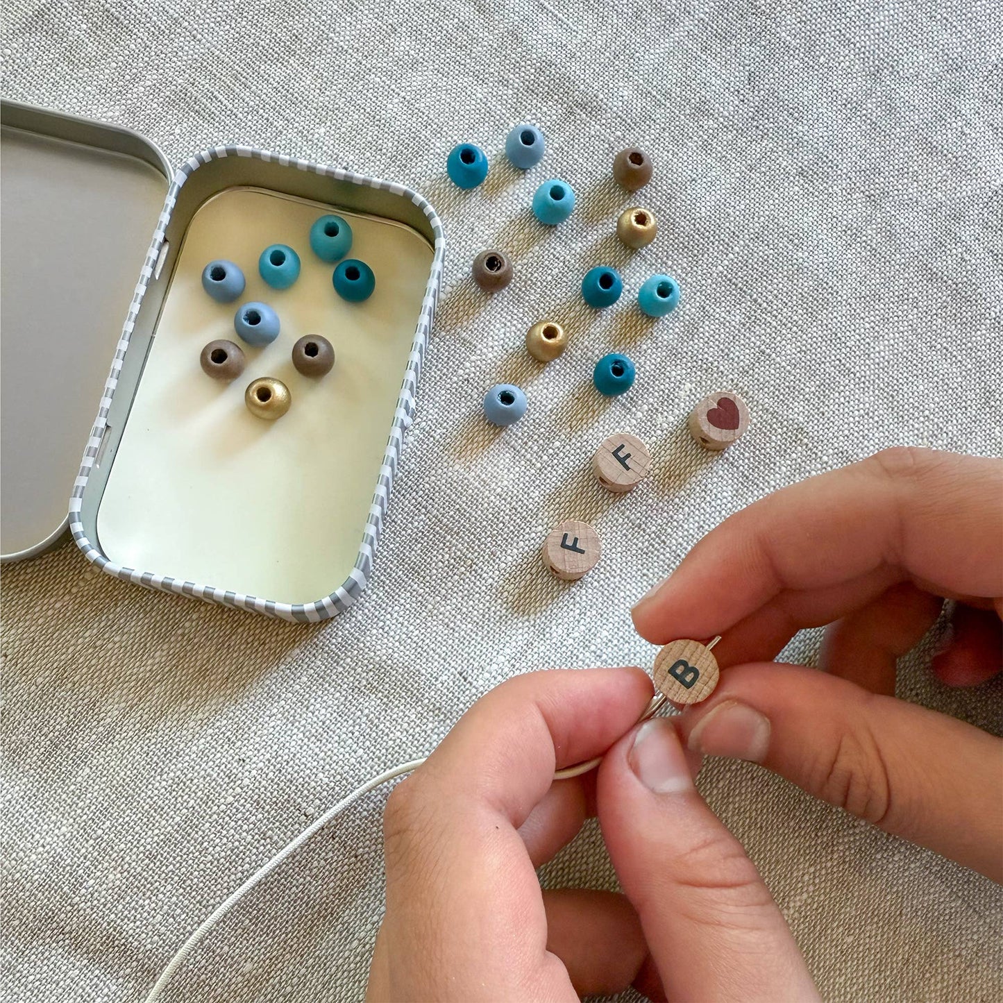 Beaded BFF Friendship Bracelet Gift Kit