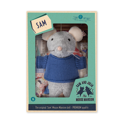 Kids Plush Toy - Mouse Sam (12cm)