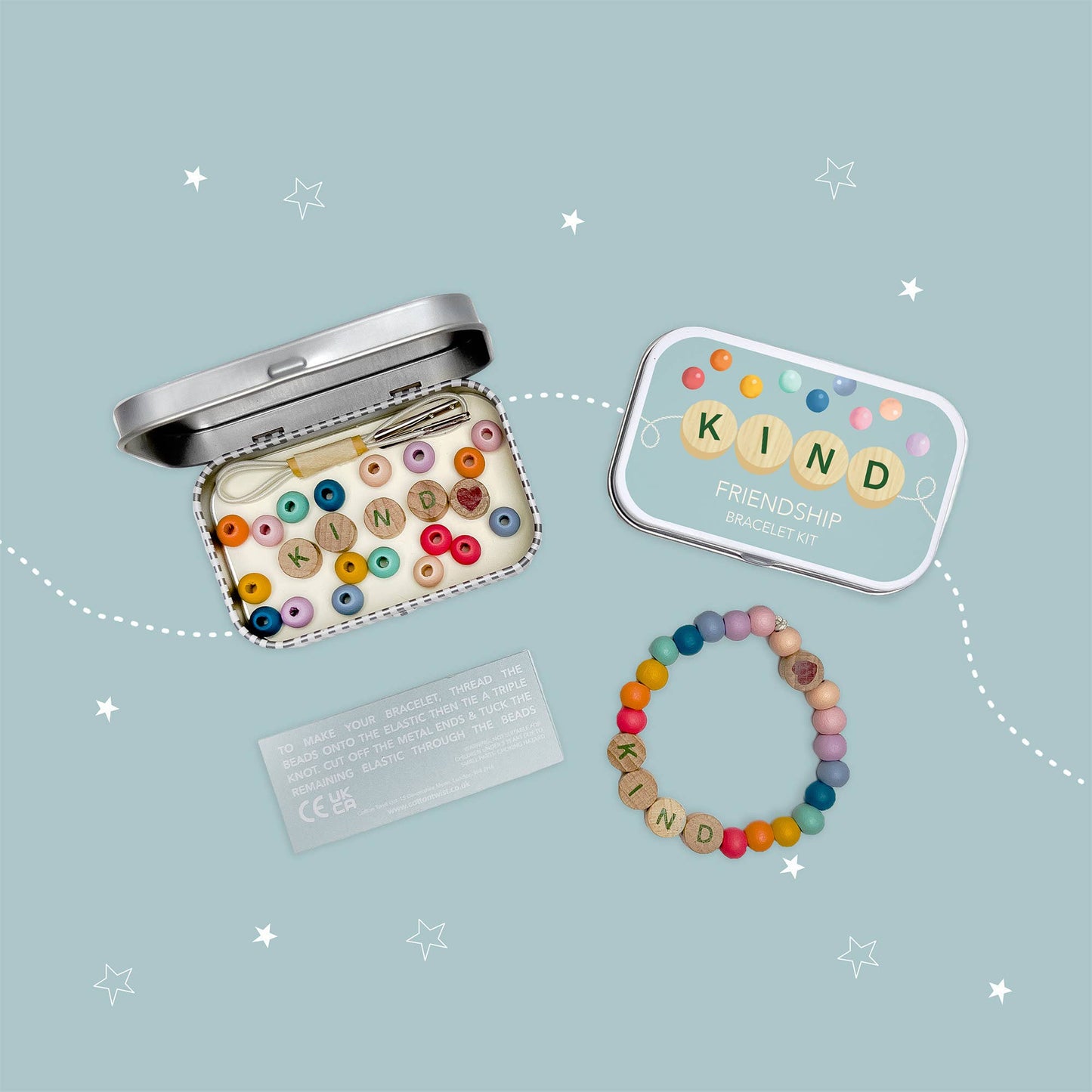Beaded KIND Friendship Bracelet Gift Kit