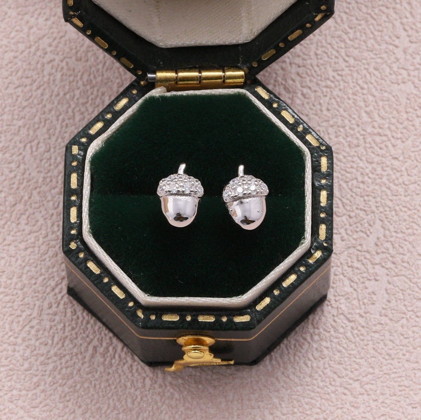 'STOCKING' Christmas Nuts Earrings