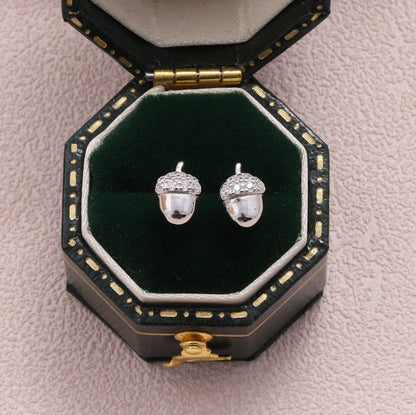 'STOCKING' Christmas Nuts Earrings