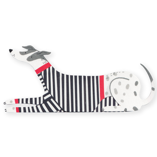 Aussie, Long Doggo Shaped Extendable Card