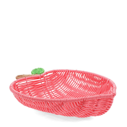 Summer fruit woven basket - Strawberry