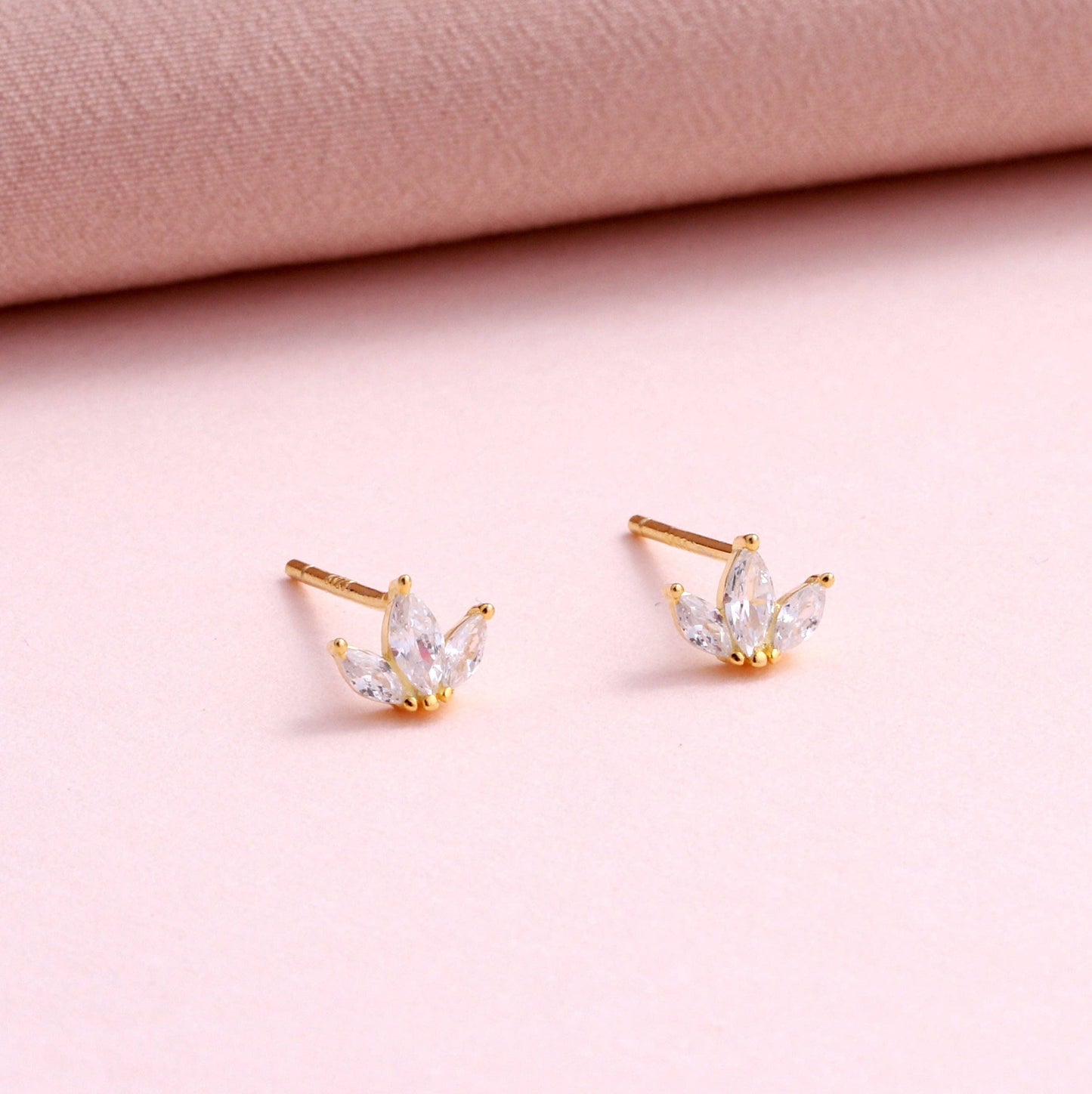 KINFOLK Angel Figurine in Orange Dress with Crystals