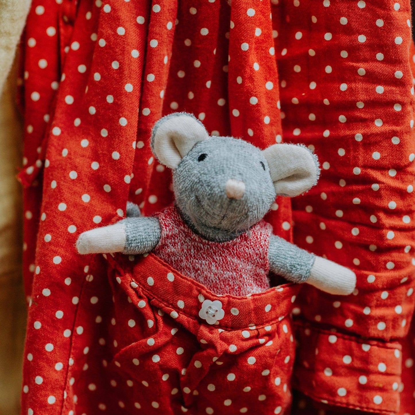 Kids Plush Toy - Mouse Julia (12cm)