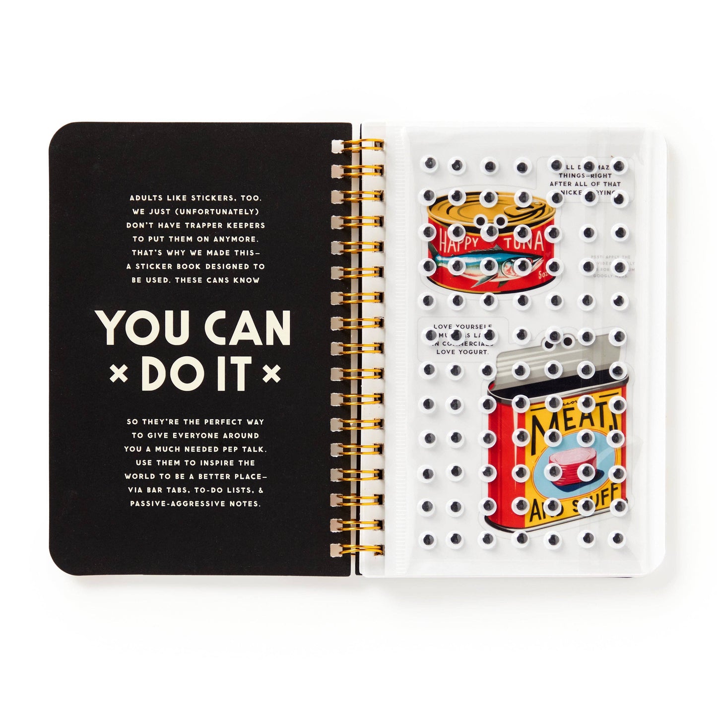 You Can Do It Googly Sticker Book (Sticker Book or Pack)