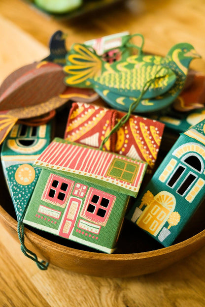 Scottish Bothy Screen-Printed Board Decoration