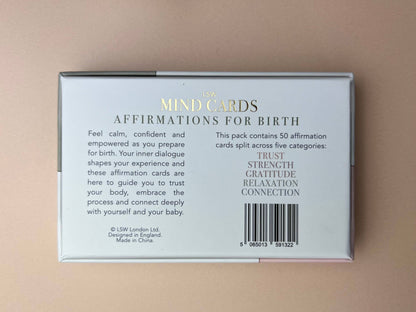Mind Cards: Affirmations for Birth