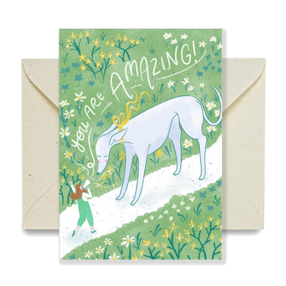 You Are Amazing, A6 Greetings Card