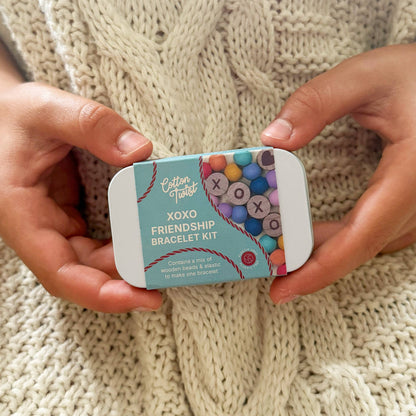 Beaded XOXO Friendship Bracelet Gift Kit