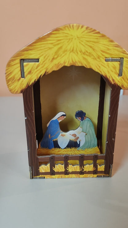 Nativity build Diorama