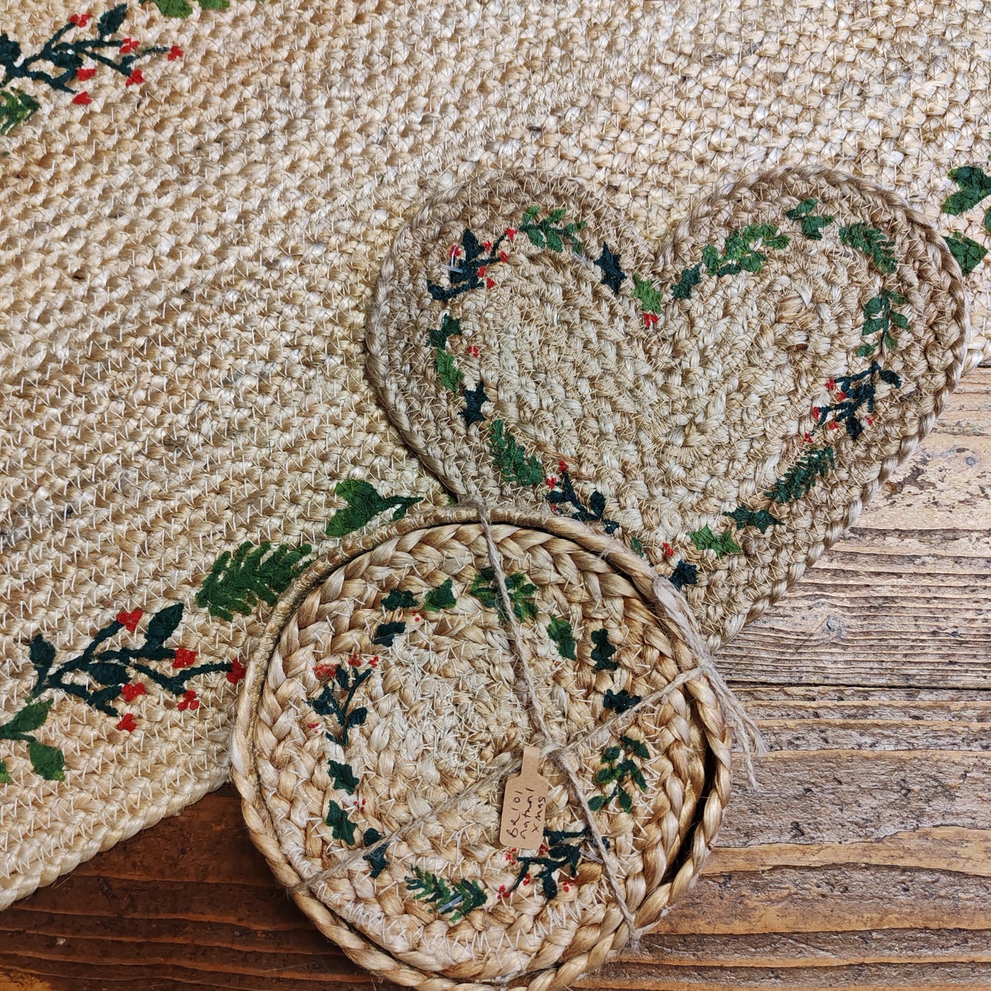 Natural Jute festive Table runner