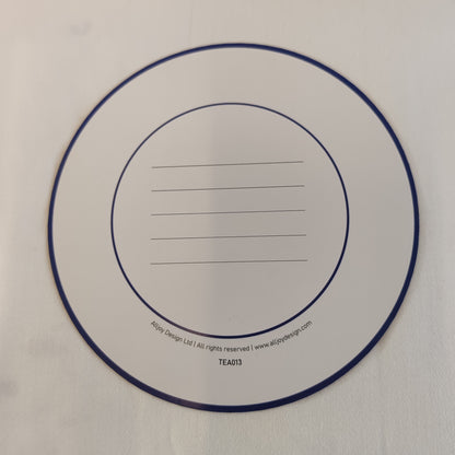 Cup of tea pop up greeting card. Fox theme