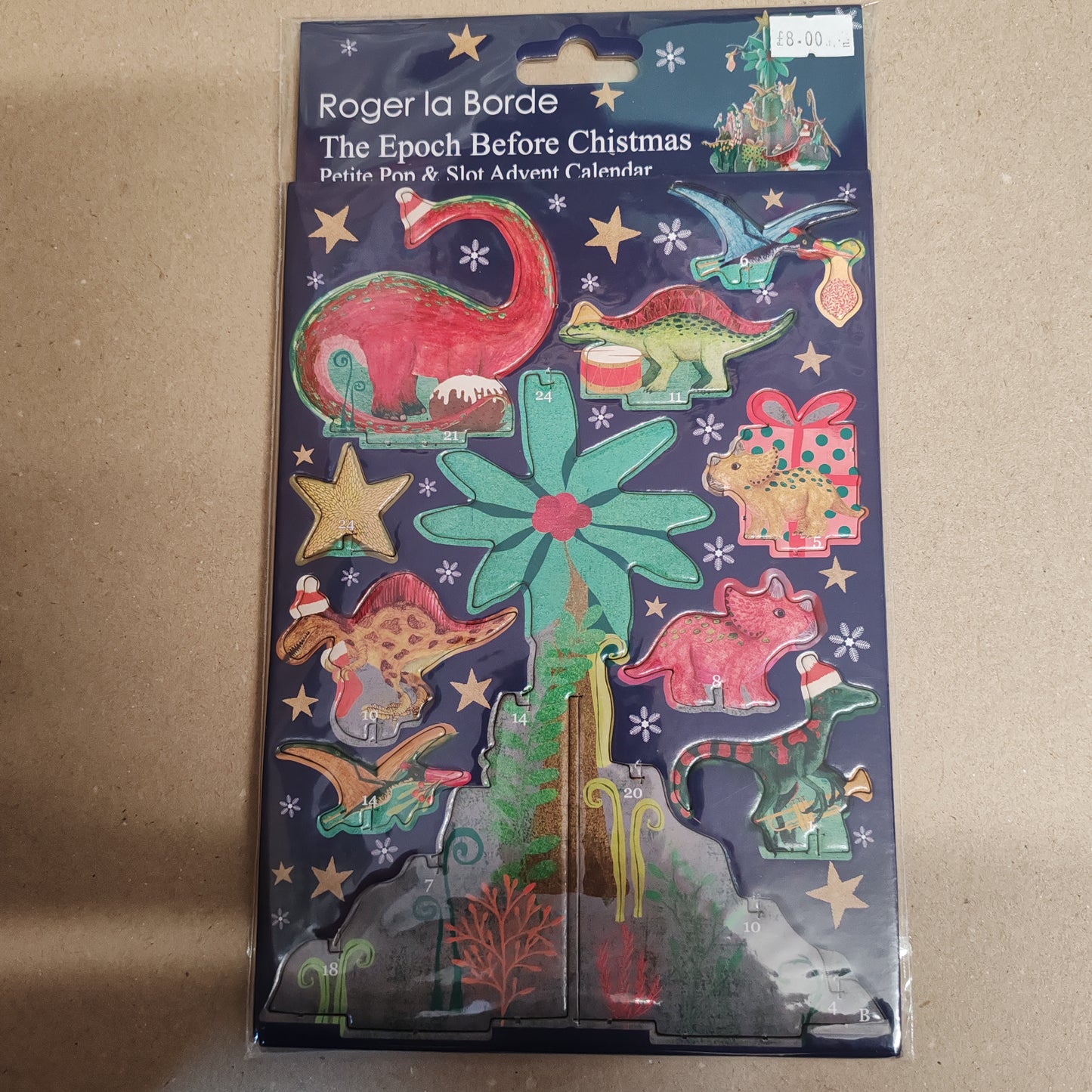 Pop, slot and build Epoch before Christmas mini advent calendar