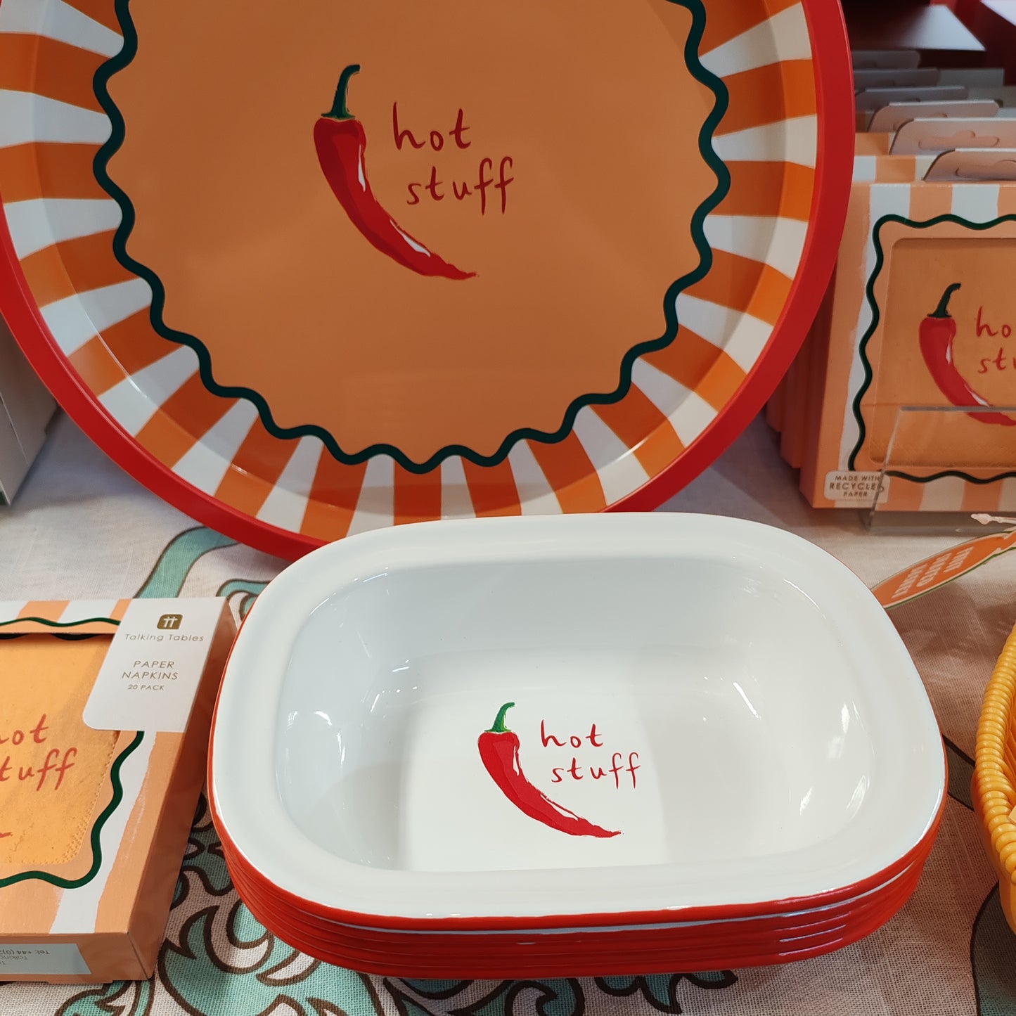 Hot chilli paper nspkins