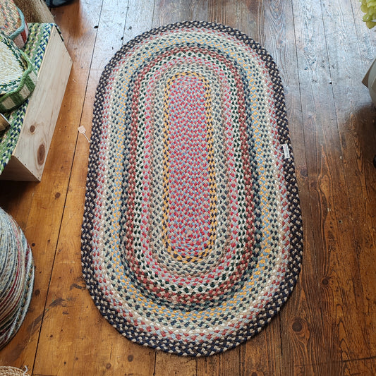 Jute Rug misty blue 2'3"X4'