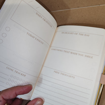Gratitude Journal - where you need to be.