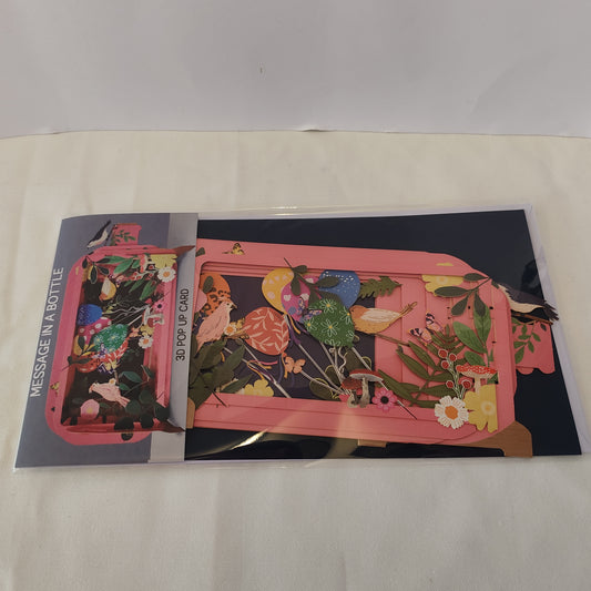 Pop up Greeting card with balloons