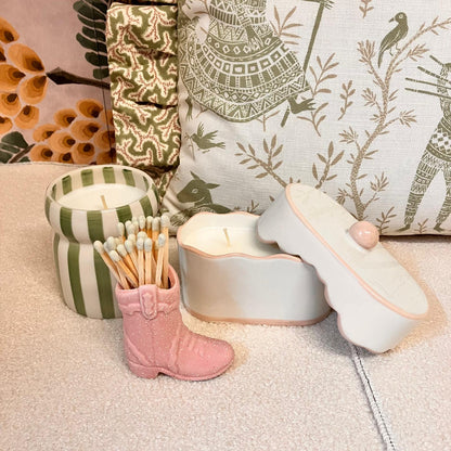 Boho harvest British illustration cushions