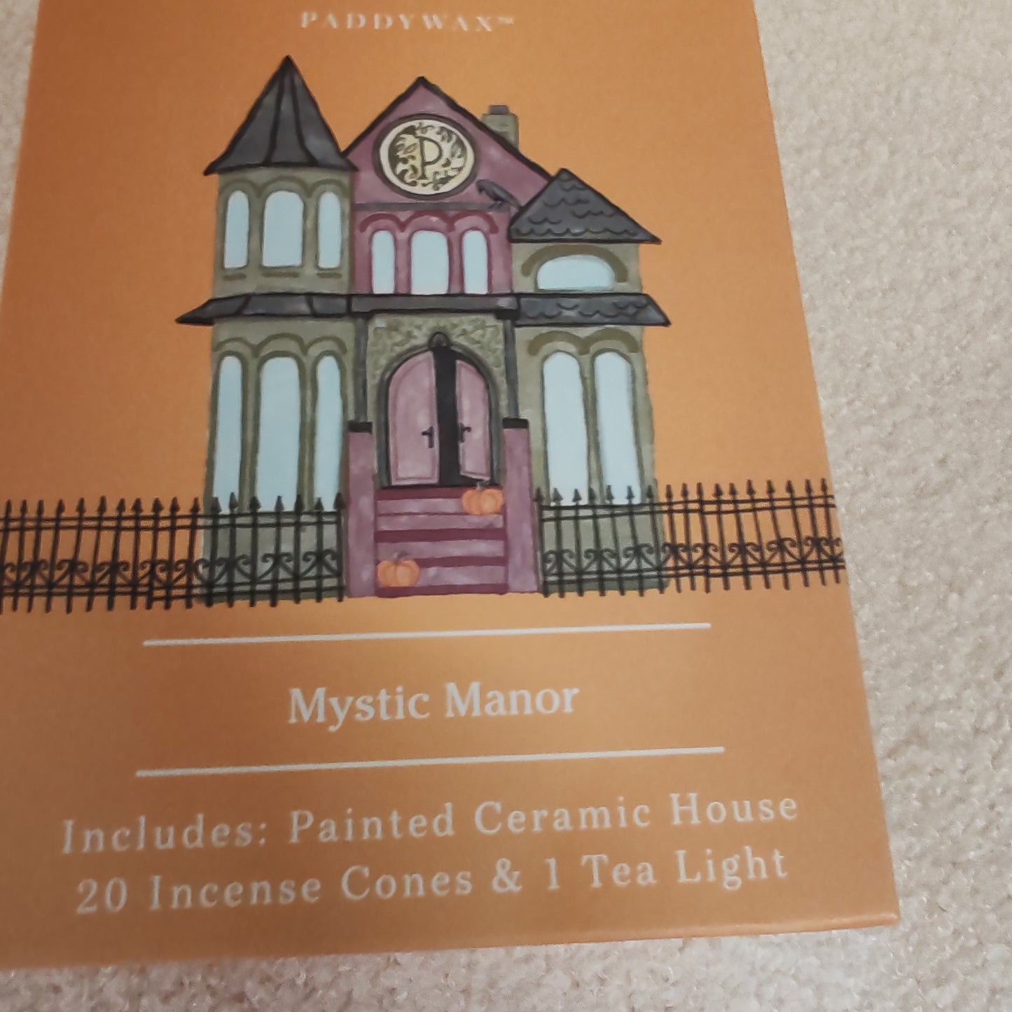 Incense and tea light holder Mystic Manor