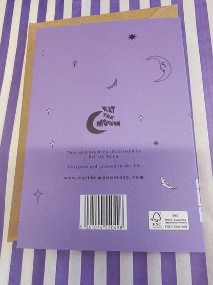 Here's to another ride around the sun greeting card