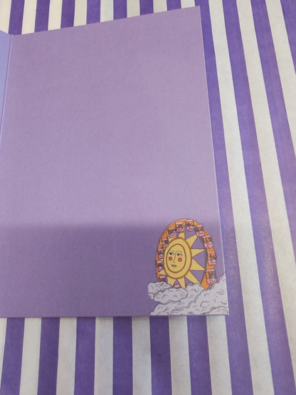 Here's to another ride around the sun greeting card