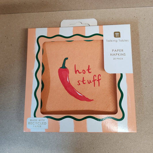 Hot chilli paper nspkins