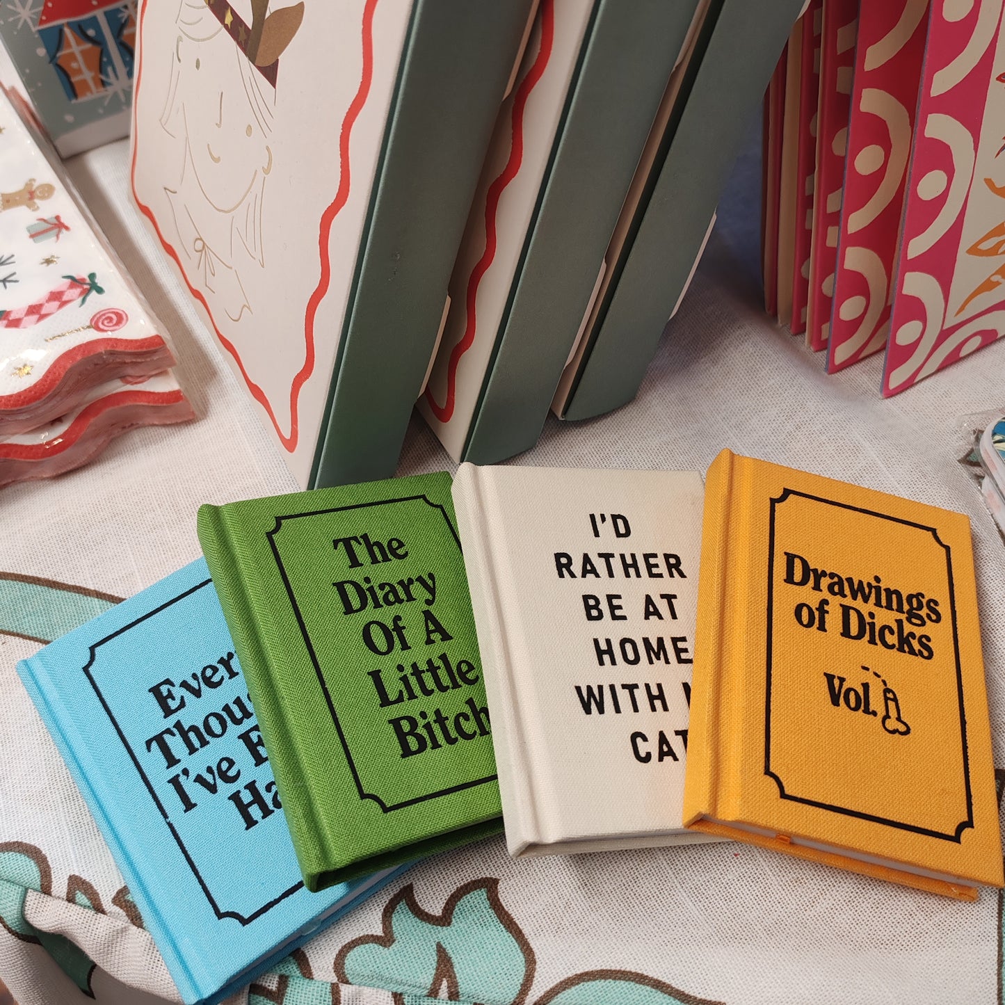 Rather be with my cat mini notebook