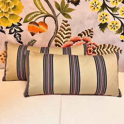 Ian Mankin / Thibaut cushion