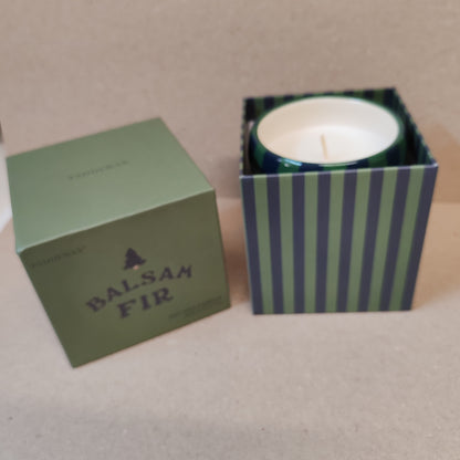 Cabana 6.5oz scented candle. Vanilla bean and Myrhh mod scent