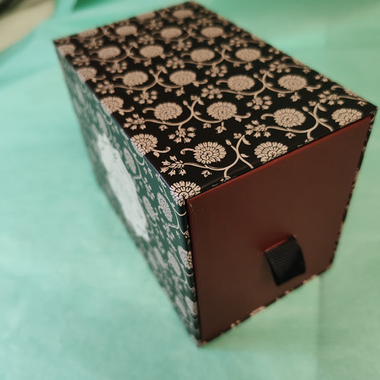 Cherie 5.5oz/155g Ceramic Dish Candle - Black-Black Fig & Olive