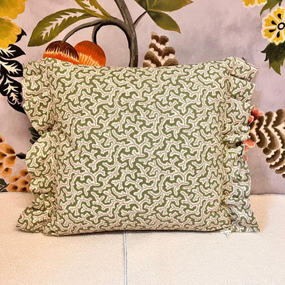 Boho harvest British illustration cushions